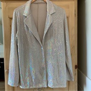 Sequin Blazer Jacket Costume